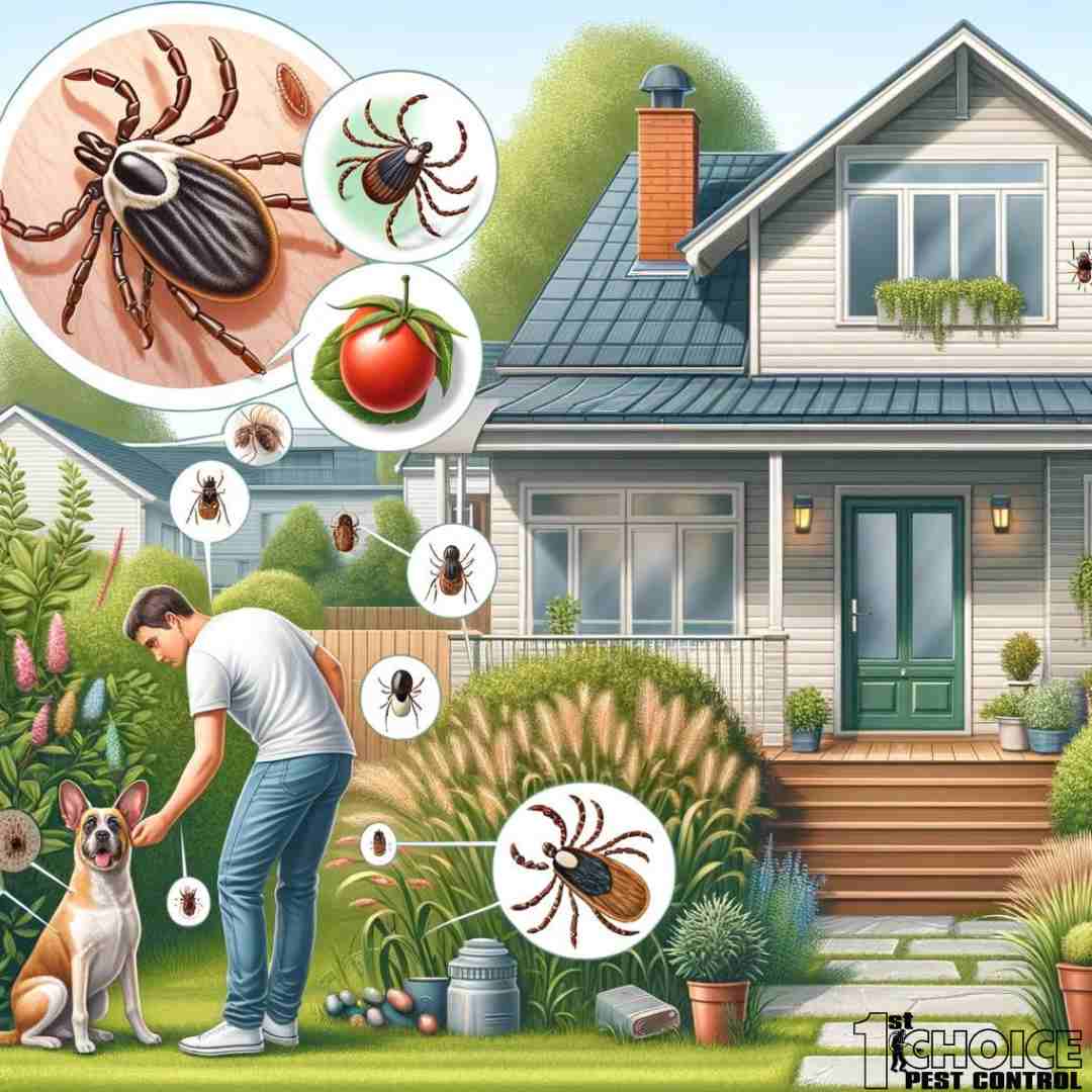 Curated visual reference: Backyard Tick Control For Homeowners Reference: Top 10 Signs Of A Tick Infestation In Your Home